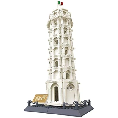Afbeelding van Wange Toren van Pisa, architectuur, bouwstenen