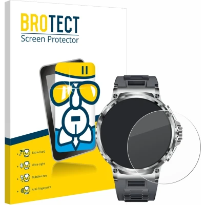 Afbeelding van BROTECT Screenprotector voor Smartwatch V69 1.85&quot; Folie Beschermfolie Beschermglas transparant