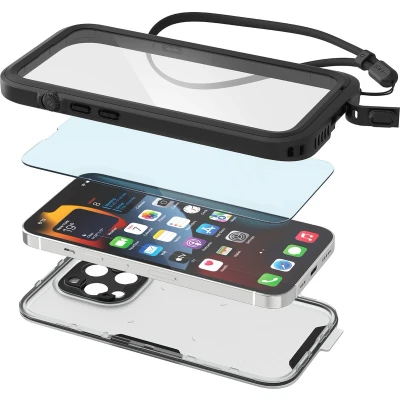 Afbeelding van Catalyst Total Protection Waterproof Case iPhone 13 Pro zwart CATIPHO13BLKMP