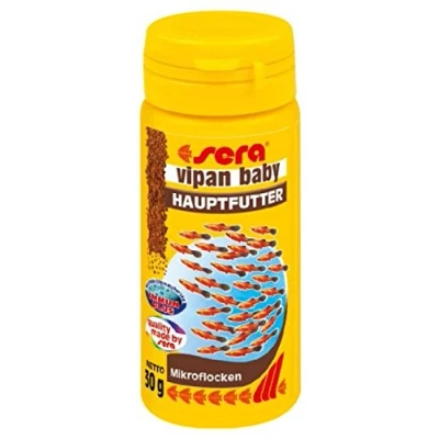 Afbeelding van Vipan baby Nature 50 ml Sera Aquarium Guppy Voer