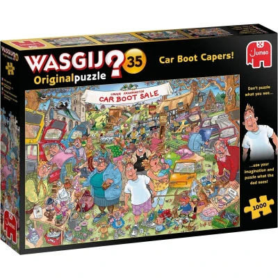 Afbeelding van Puzzel wasgij 35 int 1000st Plenty Gifts Spellen