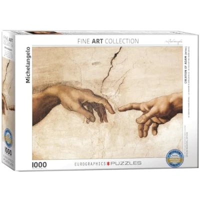 Afbeelding van Creation of Adam Puzzel