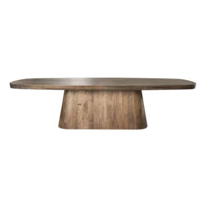 Afbeelding van Giga Meubel Eettafel Deens Ovaal 300cm Acaciahout Arcadia