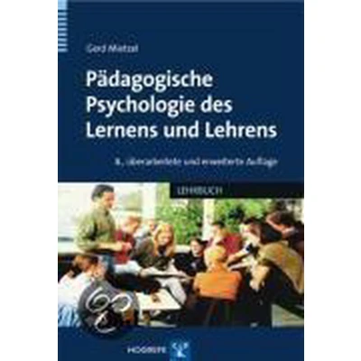 Afbeelding van Pädagogische Psychologie des Lernens und Lehrens