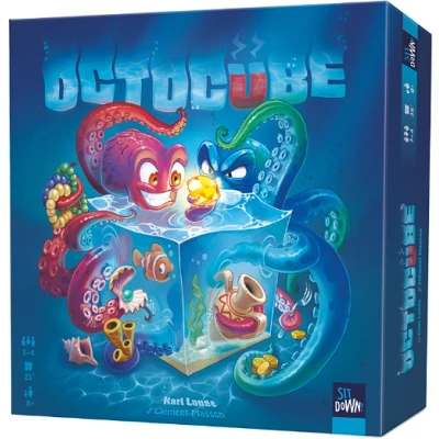 Afbeelding van Octocube strategisch puzzelspel Sit Down!