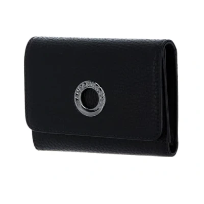 Afbeelding van MANDARINA DUCK Leren Portemonnee Mellow Leather Wallet Black Zwart