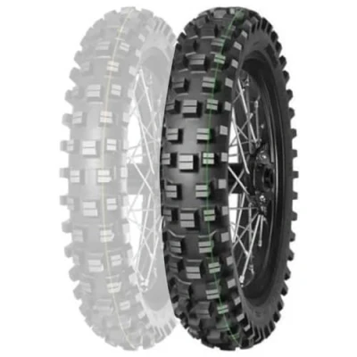 Afbeelding van Mitas Terra Force Ex Xt 120/90 18 65M GREEN REAR