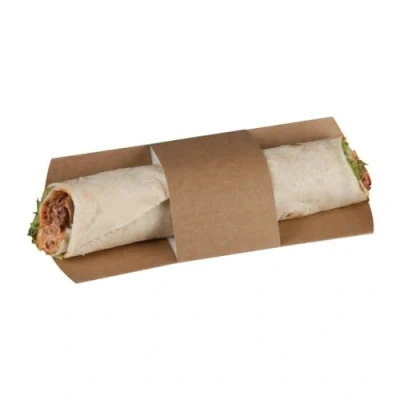 Afbeelding van Colpac 1000 composteerbare kraftpapieren hoezen voor Tortilla