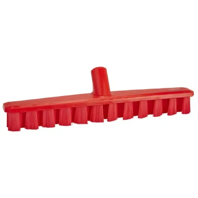 Afbeelding van Vikan Schrobbers en Luiwagens UST Vloerschrobber Rood Hard 400mm