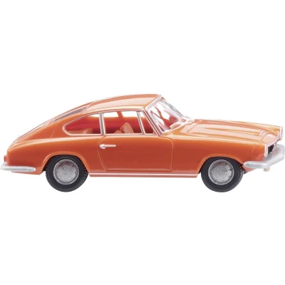 Afbeelding van Wiking 018703 H0 Auto BMW 1600 GT Coupé oranje