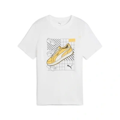 Afbeelding van Graphics T shirt IV voor Heren, Wit, Maat 11 12Y PUMA