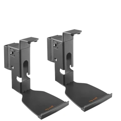 Afbeelding van My Wall HS15L Luidspreker wandbeugel Kantelbaar en zwenkbaar Afstand tot de muur (max.): 249 mm Zwart 1 paar