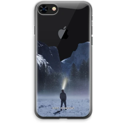 Afbeelding van Case Company® hoesje geschikt voor iPhone 8 Wanderlust Soft Cover Telefoonhoesje Bescherming aan alle Kanten en Schermrand