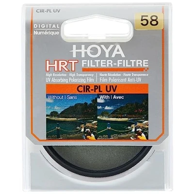 Image de Hoya HRT CIR PL UV filtre polarisant circulaire / anti 58 mm