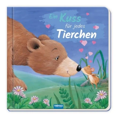 Afbeelding van Trötsch Pappenbuch mit Reimen Ein Kuss für jedes Tierchen