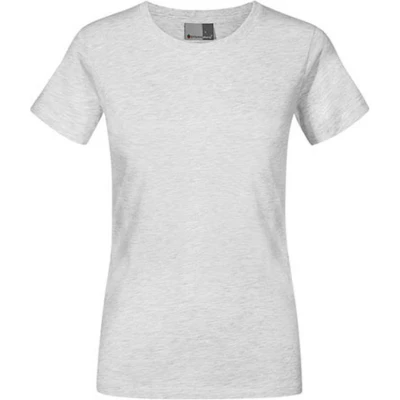 Afbeelding van Damesshirt &#039;Premium T&#039; met ronde hals Ash XS
