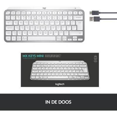 Afbeelding van Logitech IMXKEYS Mini WRLS toetsenbord met verlichting (Duitse indeling)