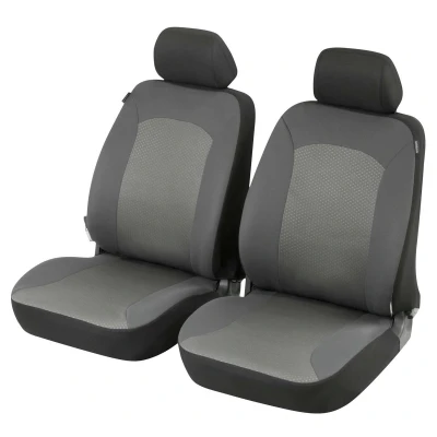 Afbeelding van WALSER ZIPP IT Premium 11791 Stoelhoes Grijs, Zwart Polyester Voor VOLKSWAGEN: Polo V Hatchback, Caddy 3, IV OPEL: Astra G Saloon