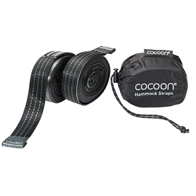 Afbeelding van Cocoon Hammock Straps Black Outdoor hardwaren Slapen Hangmatten