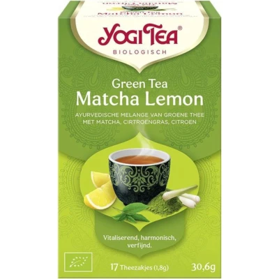 Afbeelding van Yogi Tea Green Matcha Lemon 6x17ST