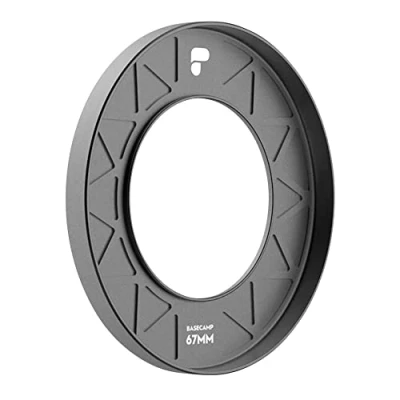 Afbeelding van PolarPro BaseCamp schroefdraadplaat 67 mm (Obectieve filterhouder, 67 mm), Accessoires voor lensfilters, Grijs