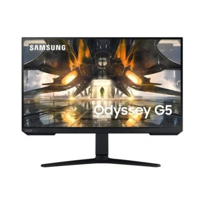Image de Samsung Odyssey G5 S27AG502PP Écran LED 27&quot; 2560 x 1440 QHD @ 165 Hz IPS 350 cd/m² 1000:1 HDR10 1 ms HDMI, DisplayPort noir