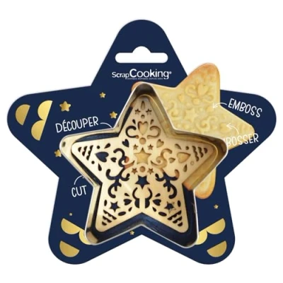 Afbeelding van ScrapCooking Ster Uitsteker en Sjabloon Cadeau Idee