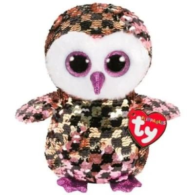 Afbeelding van Ty Flippables Knuffel Uil Pixy 15 Cm