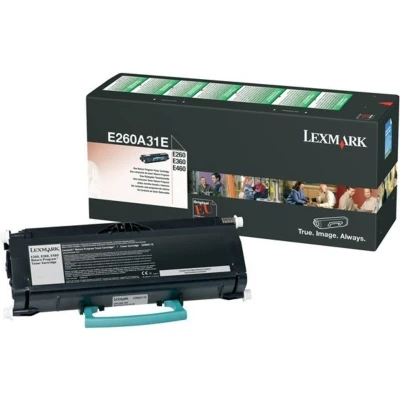 Afbeelding van Lexmark E260A31E Toner Zwart