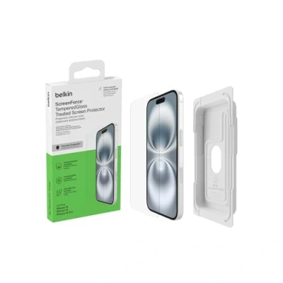 Image de Belkin Protection d&#039;écran pour téléphone portable traité verre Apple iPhone 15