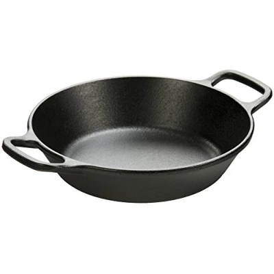 Afbeelding van Lodge Ronde gietijzeren pan met dubbele handgreep, 20 cm, zwart, 27,94 x 20,96 5,38 cm