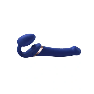 Afbeelding van Strap on Me Multi Orgasm Remote Controlled 3 Motors Blue M
