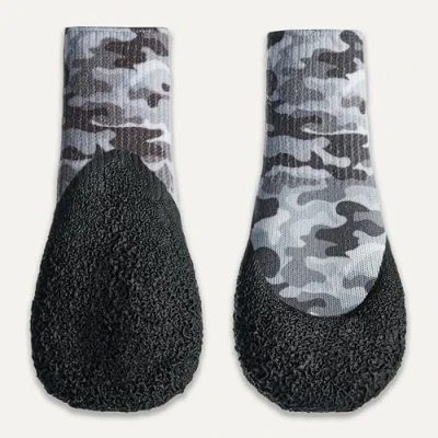 Afbeelding van Gooeez Lites Printed Dog Booties (4 pack) 2XS Camo/Black