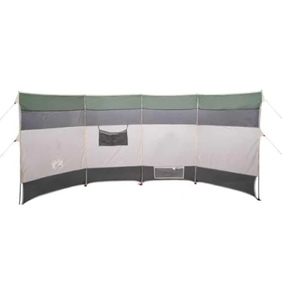 Afbeelding van Windscherm camping waterdicht 366x152x152 cm groen
