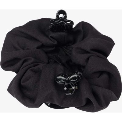 Afbeelding van LeMieux Haarnetje Scrunchie Zwart/Zwart
