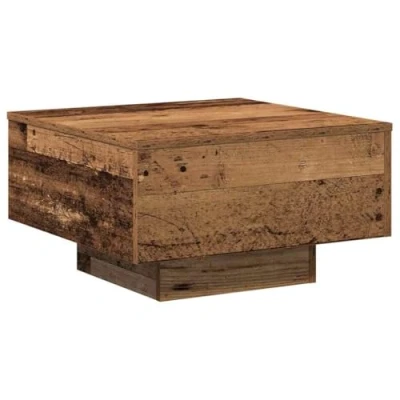 Afbeelding van vidaXL Salontafel Oude Hout Duurzaam Vierkant Rustiek