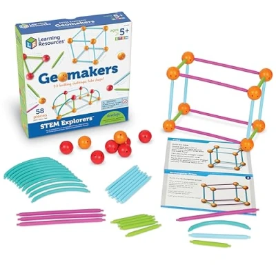 Afbeelding van Learning Resources Praktische geometrie STEM ontdekkingsreizigers