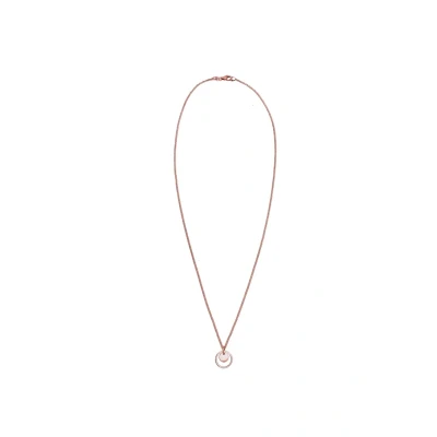 Afbeelding van Elli Circle CUT OUT Ketting rosegoldcoloured, Dames, Maat: 45, Rosegold coloured