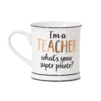 Afbeelding van I&#039;m a teacher superpower tas Sass &amp; Belle
