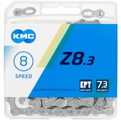 Afbeelding van Kmc Z8.3 Fietsketting 1/2&quot; 3/32&quot; 114 Schakels 6/7/8v Ept anti Roest