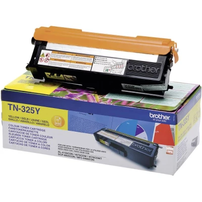 Afbeelding van Brother TN 325Y Toner Geel Hoge capaciteit
