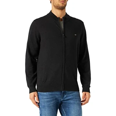 Afbeelding van FynchHatton Vest Met Hoge Kraag Zwart S