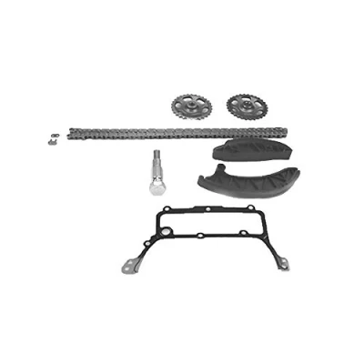 Afbeelding van MAGNETI MARELLI 341500001020 Distributiekettingset Met pakking tandwiel Simplex, kettingslot, Open ketting MERCEDES BENZ: C Class Saloon