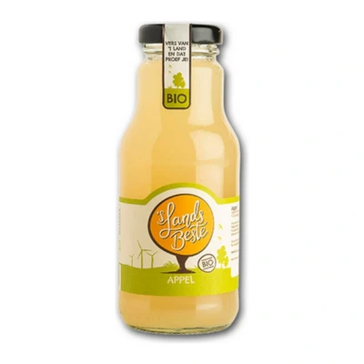 Afbeelding van &#039;s Lands Beste Appelsap Bio Fles 12 x 250 ml