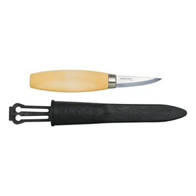 Afbeelding van MoraKniv Wood Carving Erik Frosts 120 Carbon Houtbewerking Houtsnijmes