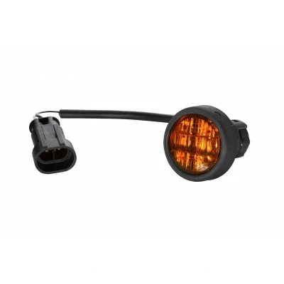 Afbeelding van Hella Zijknipperlicht led 12V AMP SuperS rubber hu 2BM 340 825 211