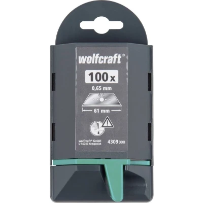 Afbeelding van Wolfcraft 4309000 Professionele trapeziummesjes 0,65 x 61 mm 100 stuk(s)