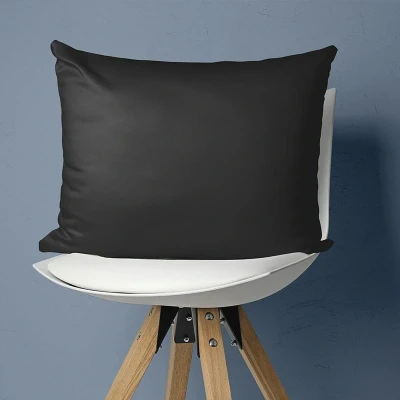 Afbeelding van Primaviera Deluxe Satijnen Kussensloop 2 pack Kussenslopen 60 x 70 cm Zwart