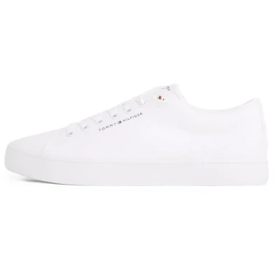 Afbeelding van TOMMY HILFIGER Th Hi Vulc Low Core Canvas BasHomme, Wit, 45 EU