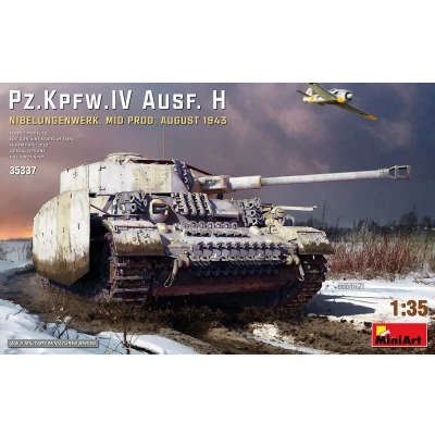 Afbeelding van Miniart 1/35 Pz.kpfw.iv Ausf. H Nibelungenwerk. Mid 1943 (12/21) *min35337 modelbouwsets, hobbybouwspeelgoed voor kinderen, modelverf en accessoires